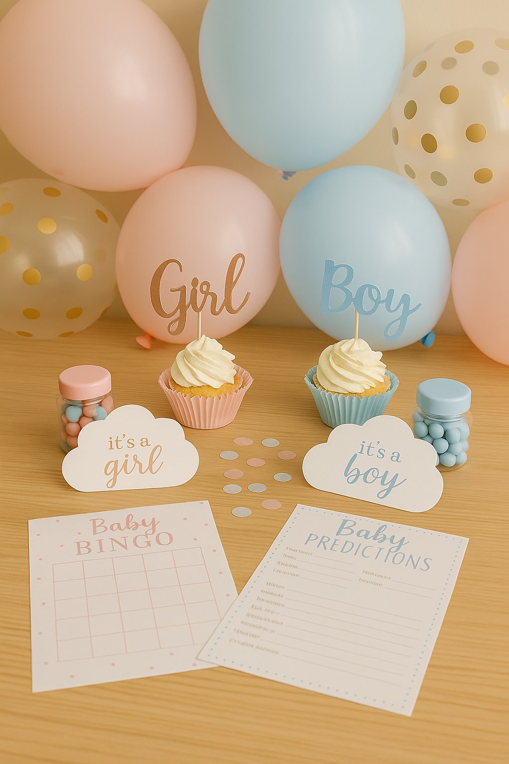 Gender Reveal & Baby Shower