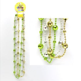 Collares Metalicos Variedades Bola Disco x 3 Und