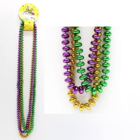 Collares Metalicos Variedades Ovalado Grande x 3 Und