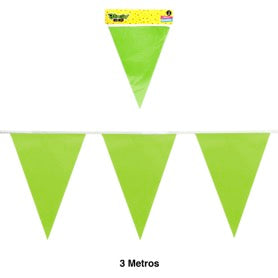 Guirnaldas Colores Solidos Pistacho