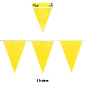 Guirnaldas Colores Solidos Amarillo