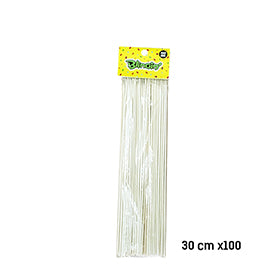 Brochetas Para Barbacoa BROCHETA 30 CMS 100 UND