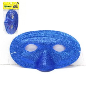 Antifaz Glitter x 3 Mix Glitter Azul x 3