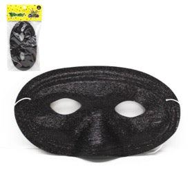 Antifaz Glitter x 3 Mix Glitter Negro x 3