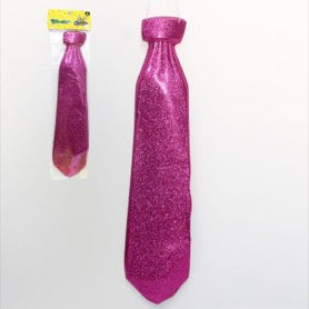 Corbatas Glitter x 3 Und Glitter Fucsia