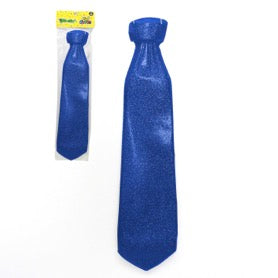 Corbatas Glitter x 3 Und Glitter Azul