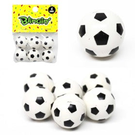 PELOTA SALTARINA FUTBOL X 6