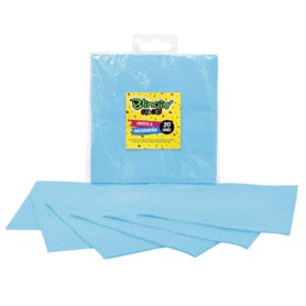 Servilleta Colores 25x25cm x20 Und Celeste