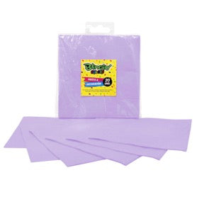 Servilleta Colores 25x25cm x20 Und Lila