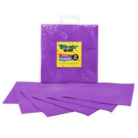 Servilleta Colores 25x25cm x20 Und Morado
