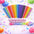 Bombillas Colores x100 Und - Bombillas de Polipapel para Bebidas