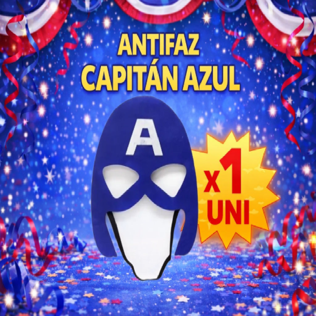 Antifaces Super Héroes - Accesorio Disfraz Fiesta Infantil