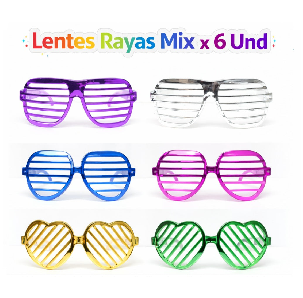 Lentes Party Mix