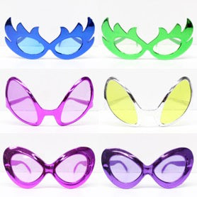 Lentes Party Mix Taquilla x 6 Und