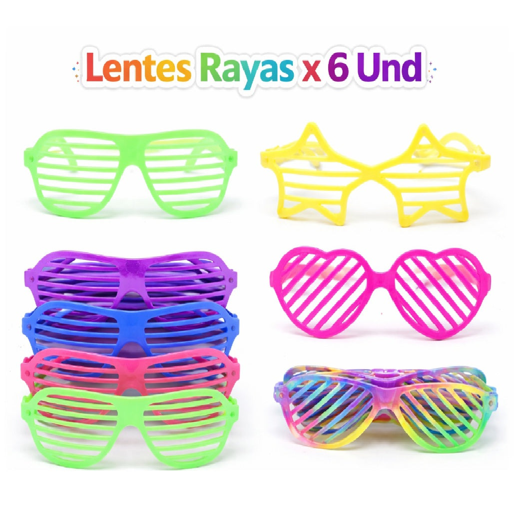 Lentes Party Mix