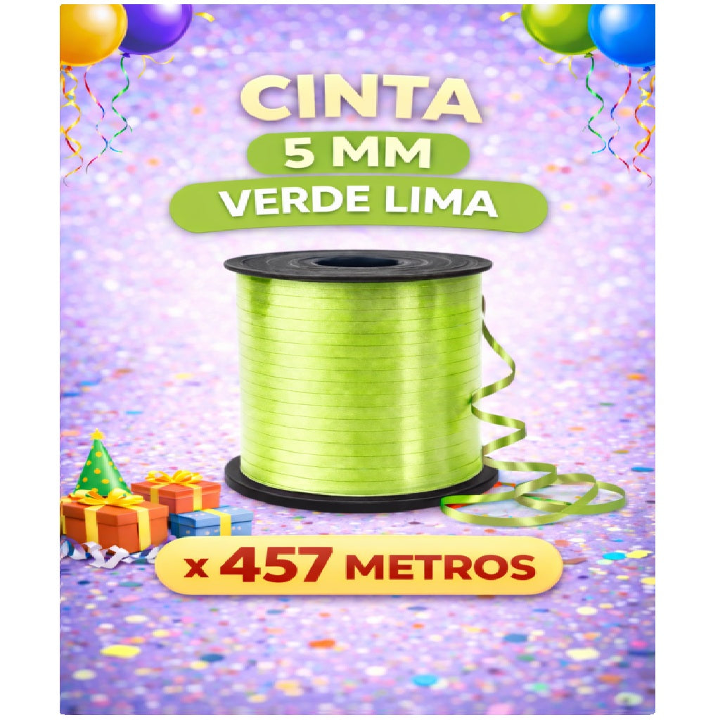 Cinta para Globos 457 Metros - Rollo Decorativo