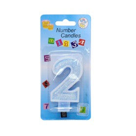 Velas Numerales Celestes Numeral Celeste N 2