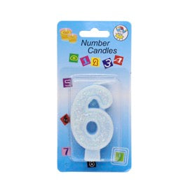 Velas Numerales Celestes Numeral Celeste N 6