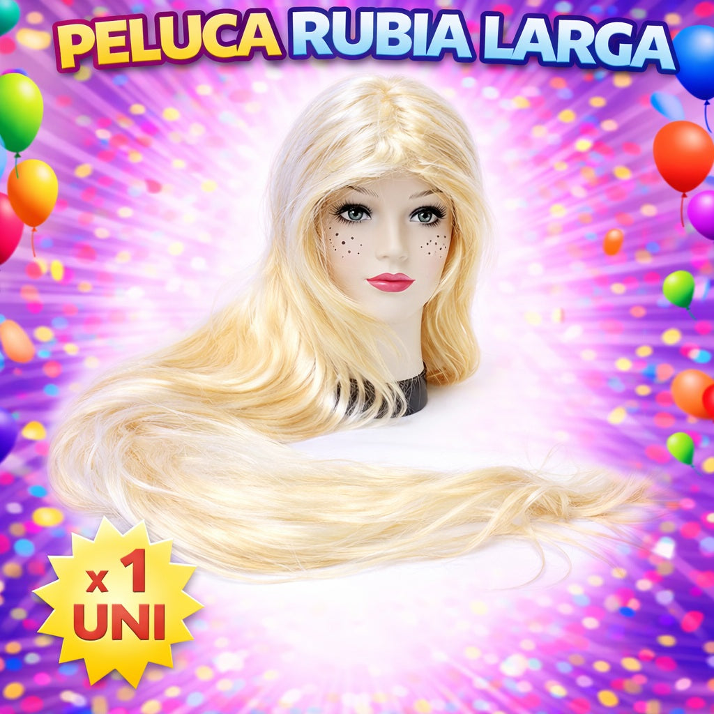 Pelucas de Disfraz Mix Fashion de Colores para Fiesta, Carnaval, Halloween y Cotillón