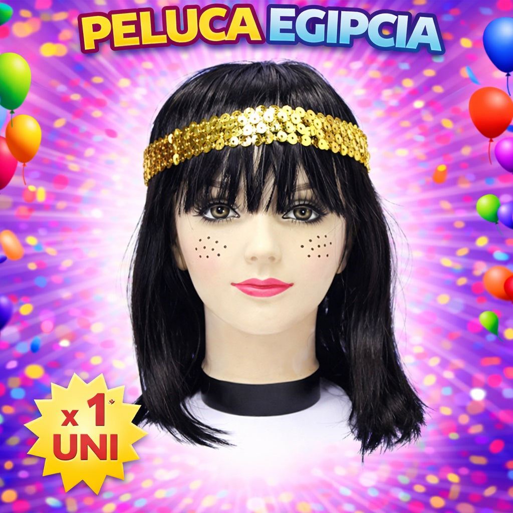 Pelucas de Disfraz Mix Fashion de Colores para Fiesta, Carnaval, Halloween y Cotillón