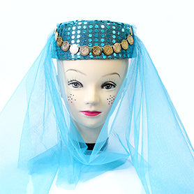 Gorros De Disfraz GORRO ODALISCA CELESTE