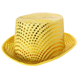 Gorros Tongo Mix Oro Lentejuela