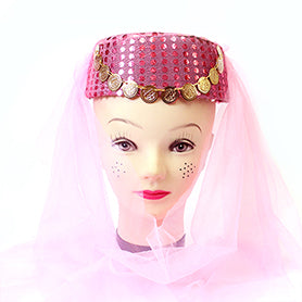 Gorros De Disfraz GORRO ODALISCA ROSA