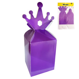 SET 6 CAJAS CORONA Morado