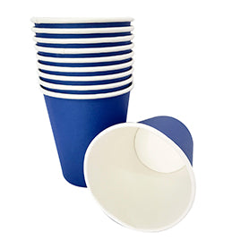 Vaso Polipapel x 10 Colores Azul
