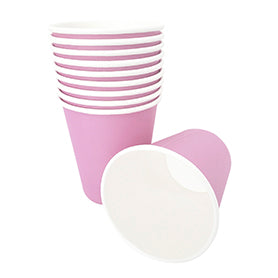 Vaso Polipapel x 10 Colores Rosa