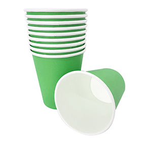 Vaso Polipapel x 10 Colores Verde