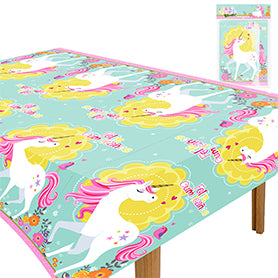 Decoracion De Mesa Unicornio Mantel Unicornio 108 x 160 cms x 1