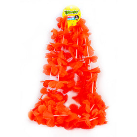 Collares De Flores x 3 Und Rojo x 3