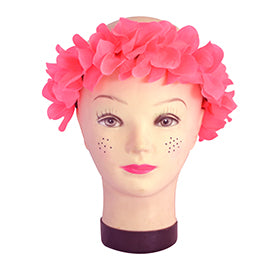 Cintillo Flor Mix Fucsia