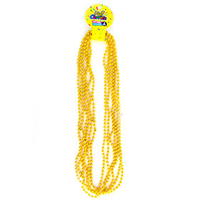 Collares Metalicos Variedades Perla Dorado x 6 Und