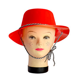 Gorros De Disfraz GORRO VAQUERO ROJO