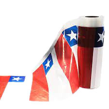 Banderas Fiestas Patrias Bandera Plastica Chile 10 metros