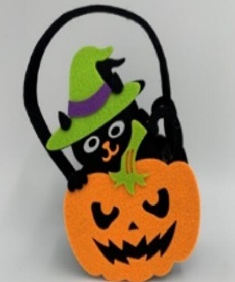 Dulceros Con Diseño Calabaza Gato x 12