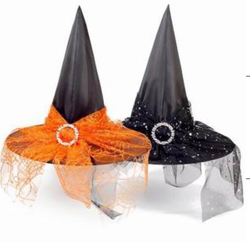 Gorros De Disfraz Gorro Bruja Negro