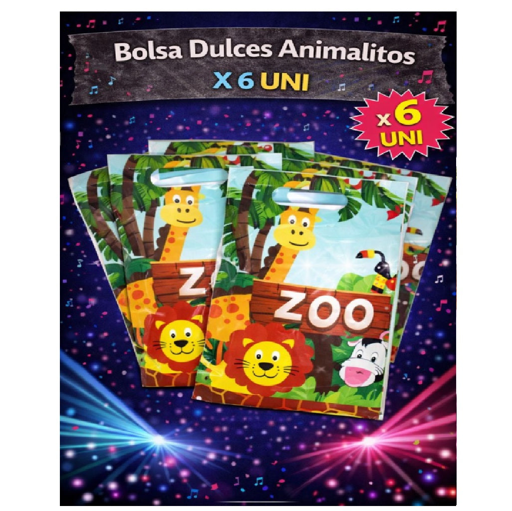 Decoración de Cumpleaños Animalitos – Set de Mesa para Fiesta Infantil