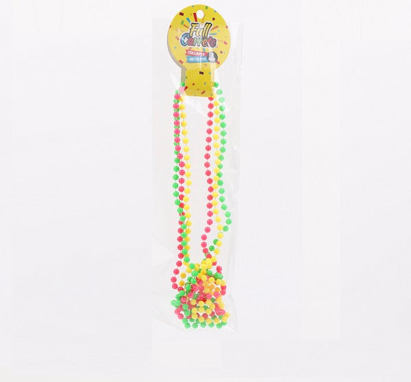Collares Metalicos Variedades Fluor x 3 Und