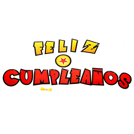 Guirnaldas Feliz Cumpleaños Banner Feliz Cumpleaños Dragón x1