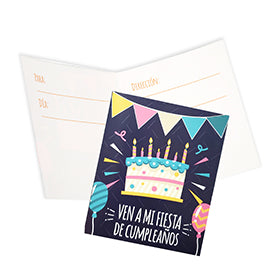 Tarjetas De Invitacion x 10 Und