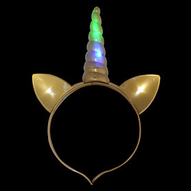 Decoracion De Mesa Unicornio CINTILLO LED UNICORNIO 3