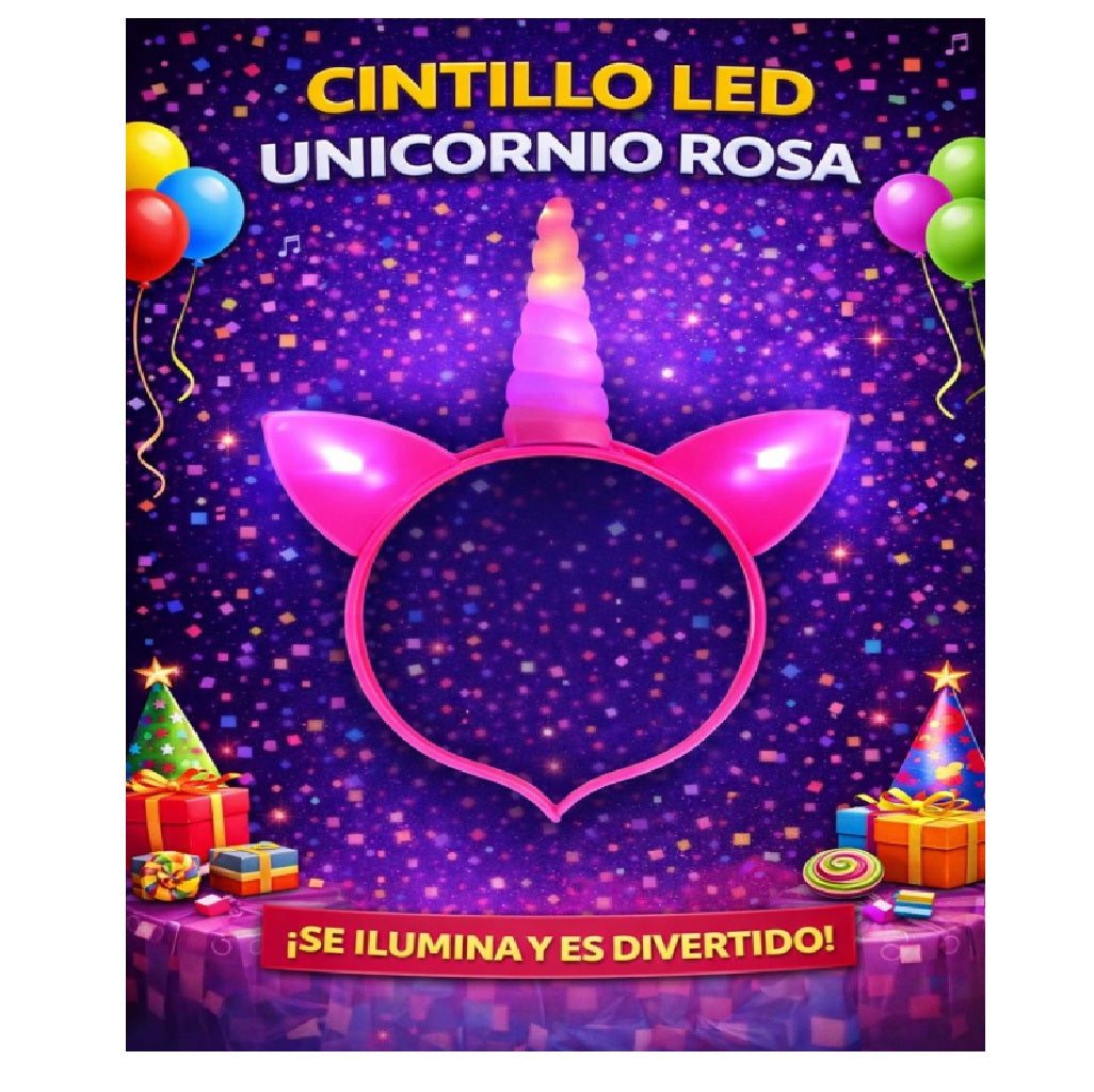 Decoración de Cumpleaños Unicornio – Set de Mesa para Fiesta Infantil