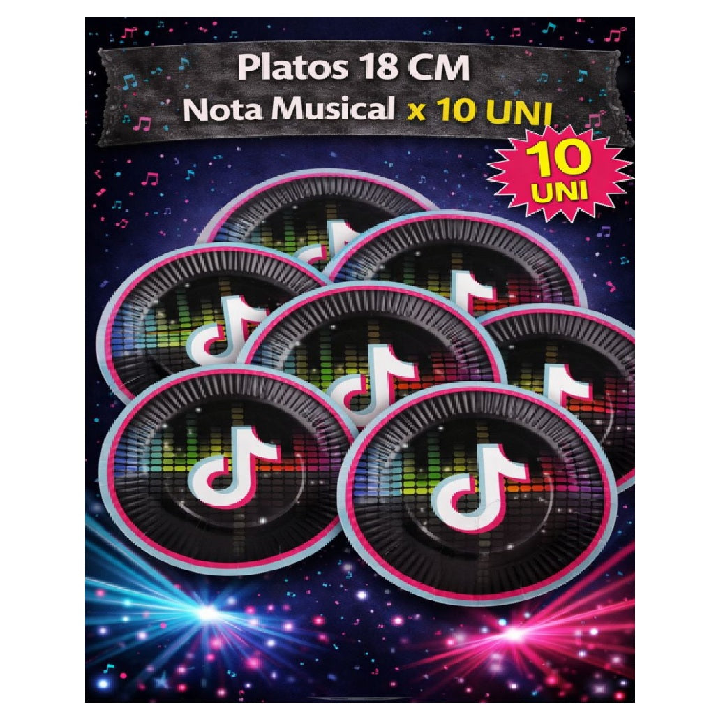 Decoración de Cumpleaños TikTok – Línea Temática