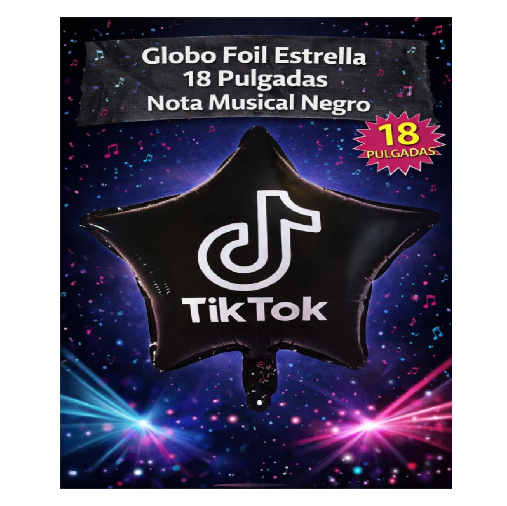 Decoración de Cumpleaños TikTok – Línea Temática