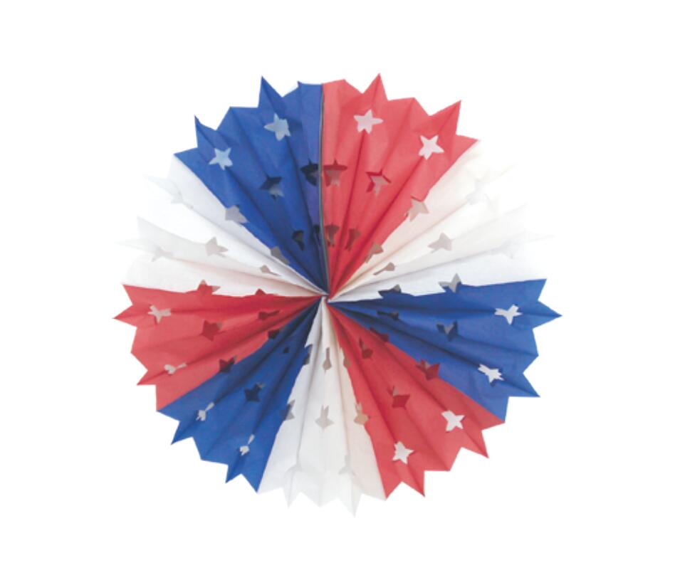 Decoracion De Mesa Fiestas Patrias Abanico Mediano Chile 56 Cm