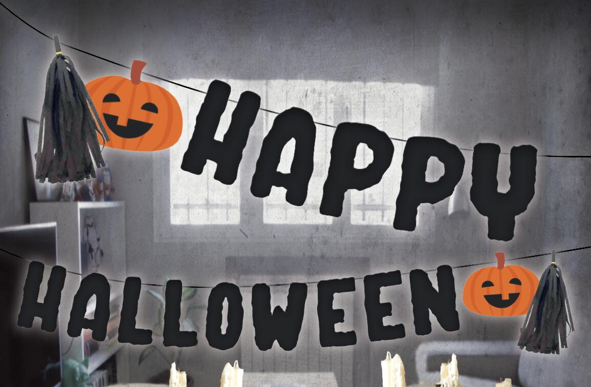 Guirnaldas De Halloween Happy Halloween2