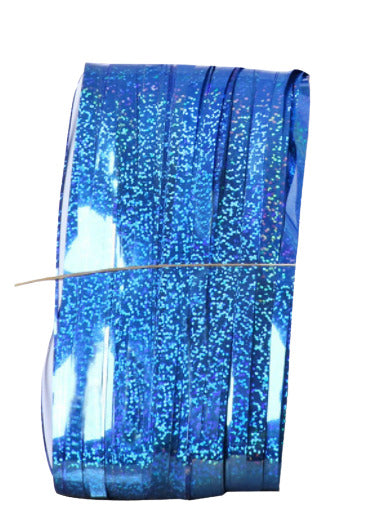 Cortinas Metalicas 200 x 100 cm Colores Glitter Azul Glitter